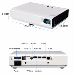 Luxcine X 3001 3D HD led - laser projektor