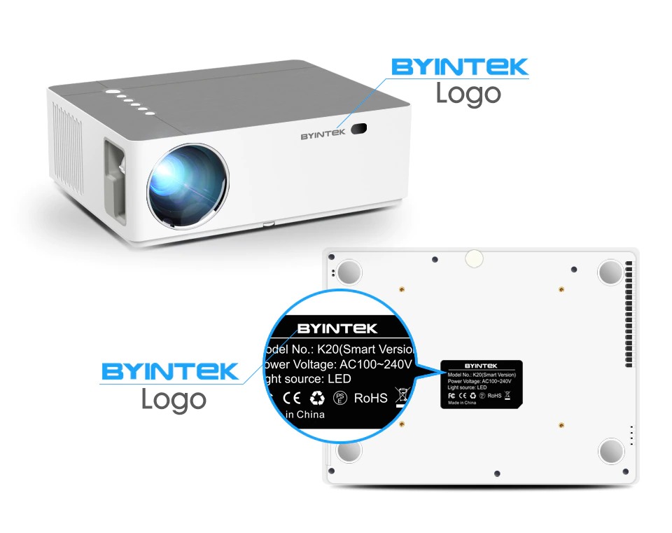 BYINTEK Brand is in Projector's Heart and Body